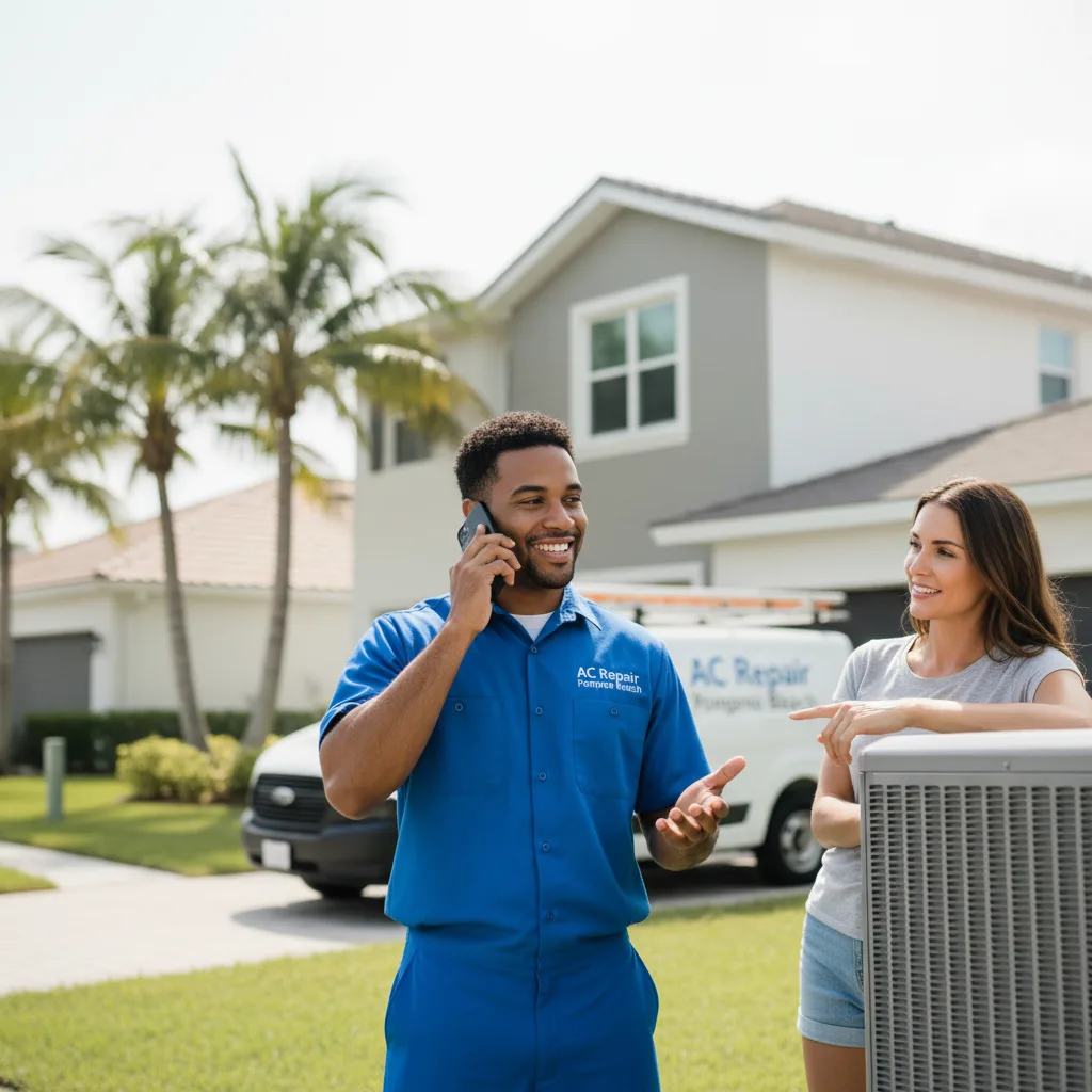AC Repair Pompano Beach customer support in Weirsdale